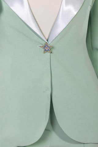 Nuage Blazer Verde Mela