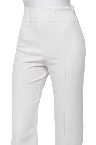 Nuage Pantalone Bianco a vita alta