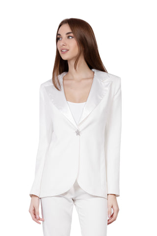 Nuage Blazer Bianco