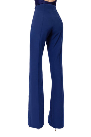 Nuage Pantalone Blu a vita alta