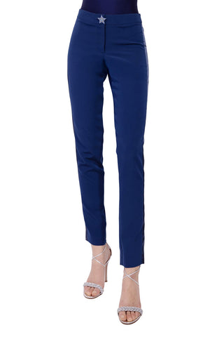 Nuage Pantalone Blue e Raso