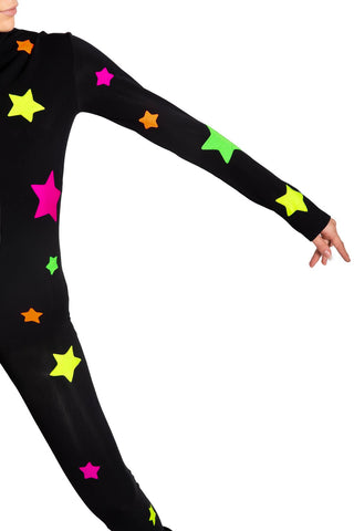 Aspen Tuta nera intera Polvere di Stelle