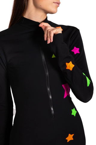 Aspen Tuta nera intera Polvere di Stelle