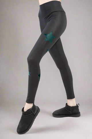 Vega Leggings in Lycra Felpata Vari Colori