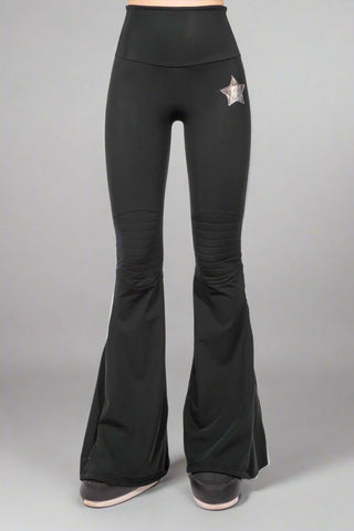 Courchevel Leggings da sci Nero