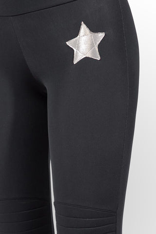 Courchevel Leggings da sci Nero