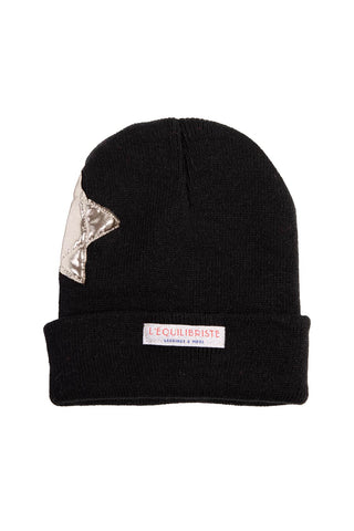 Cortina Cappello in Lana Nero