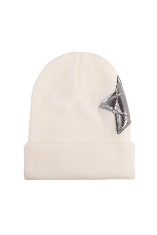 Cortina Cappello in Lana Bianco