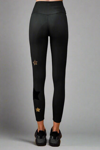 Vega Leggings in Lycra Felpata Eclipse