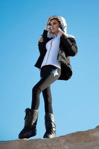 Cortina Winter Leggings vita Alta