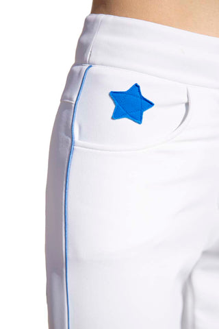 Gstaad Pantalone da Sci Bianco