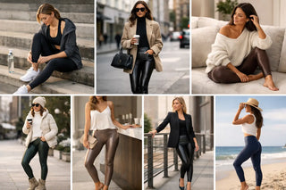 7 Women’s Luxury Leggings Styling Examples