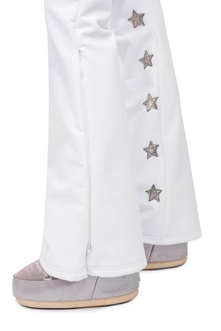 Megeve Tuta da Sci Super Warm Bianca e Oro