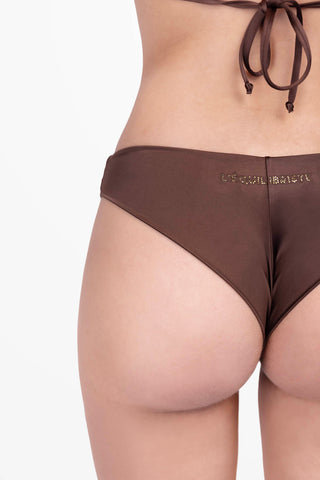 Diamond Triangel-Bikini in Seide-Lycra