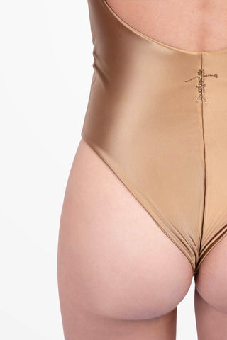Diamond Maillot de Bain Une Pièce en Lycra Soyeux