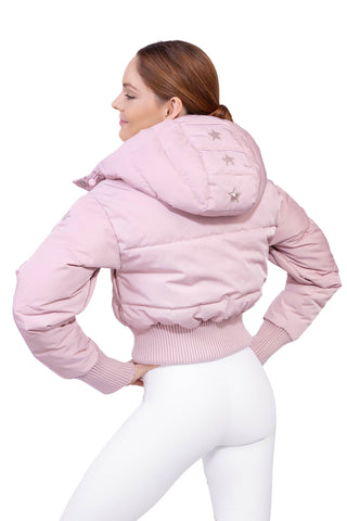 Megeve Giacca da Sci Cropped Pink
