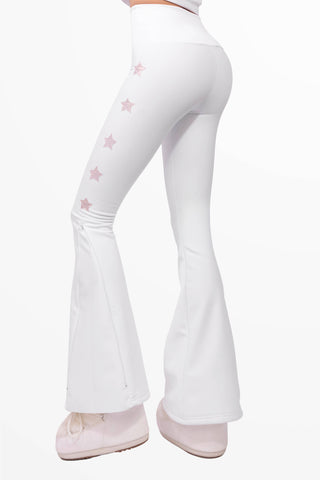 Courmayer Winter Leggings da Sci Bianco e Rosa Super Warm