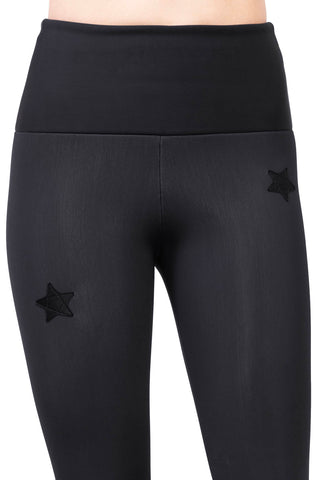 Verbier Winter Leggings Super Warm Eclipse All Black