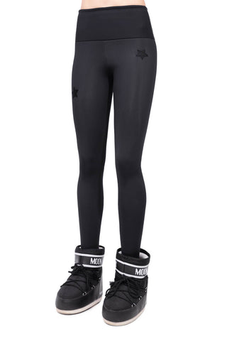 Verbier Winter Leggings Super Warm Eclipse All Black
