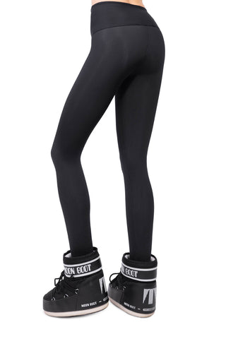 Verbier Winter Leggings Super Warm Eclipse All Black