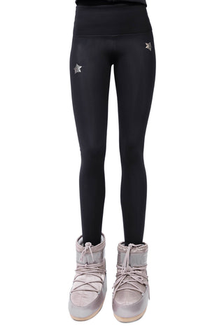 Verbier Winter Leggings Super Warm Nero e Oro