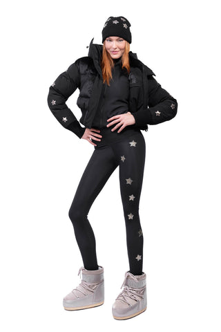 Crans-Montana Winterleggings Weiß