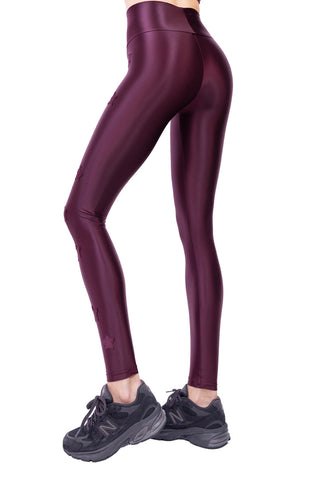 Cascade Leggings in Lycra Setata RedWine