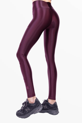 Cascade Leggings in Lycra Setata RedWine