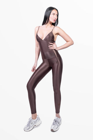 Leggings Diamond 3 Sterne Schokolade