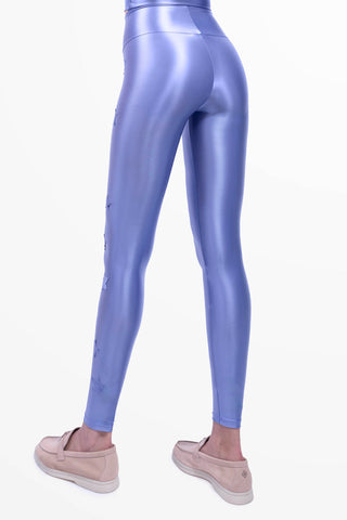 Cascade Leggings en Lycra Sedosa Cielo