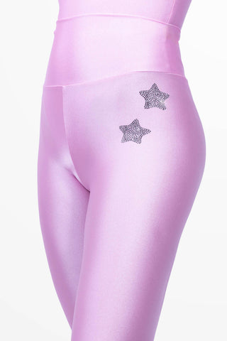 Leggings Diamond 3 Stelle Rosa