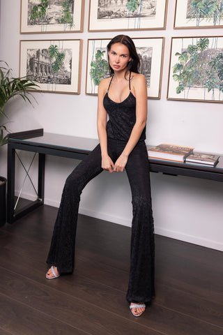 Moonlight Jumpsuit in Silky Lycra