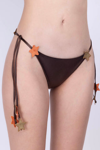 Volant Slip Schokolade