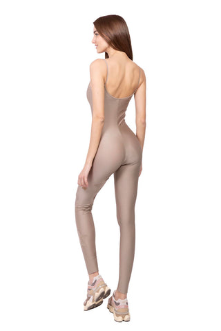 Starfall Sugar Glow Jumpsuit Rosébraun