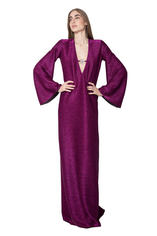 Long kaftan with star on the chest