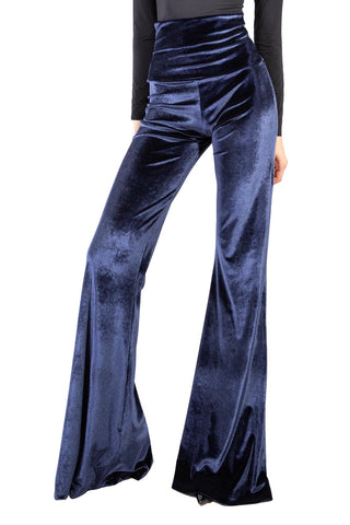 Skyfall Pants in Black Velvet