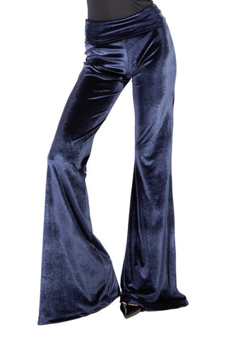 Skyfall Pants in Black Velvet