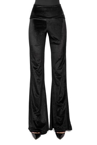 Skyfall Pantalone in Velluto Nero