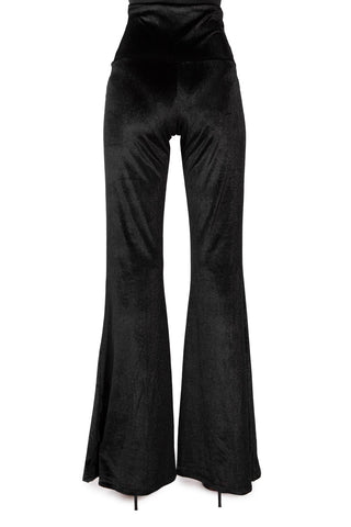 Skyfall Pants in Black Velvet