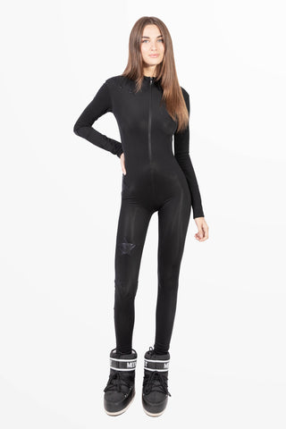 Cortina Tuta nera intera con stelle