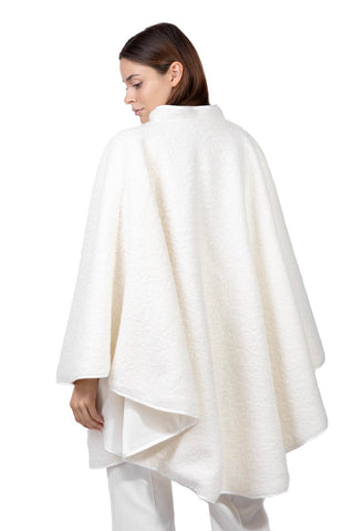 White Reverse Cape