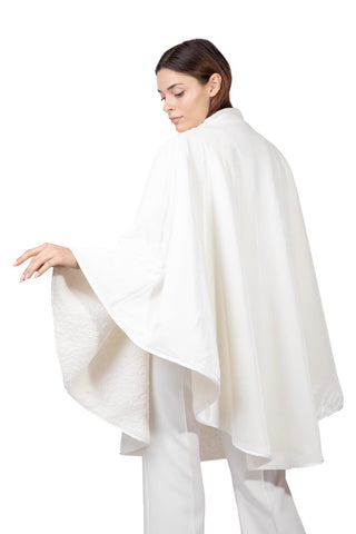 White Reverse Cape