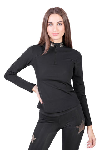 Crans-Montana Black Thermal shirt