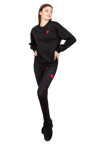 Vega Leggings Felpati Edizione Amore