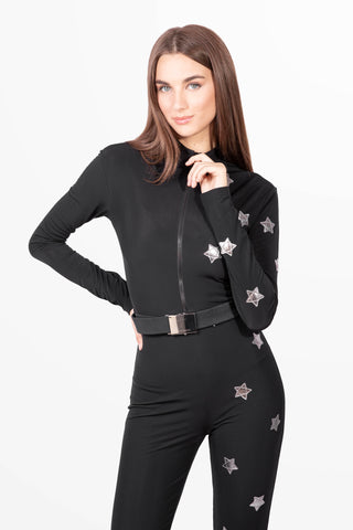 Courchevel Tuta da Sci nera