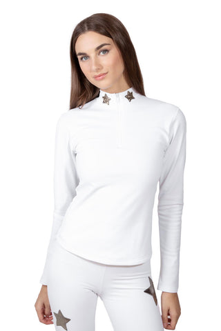 Crans-Montana White Thermal shirt