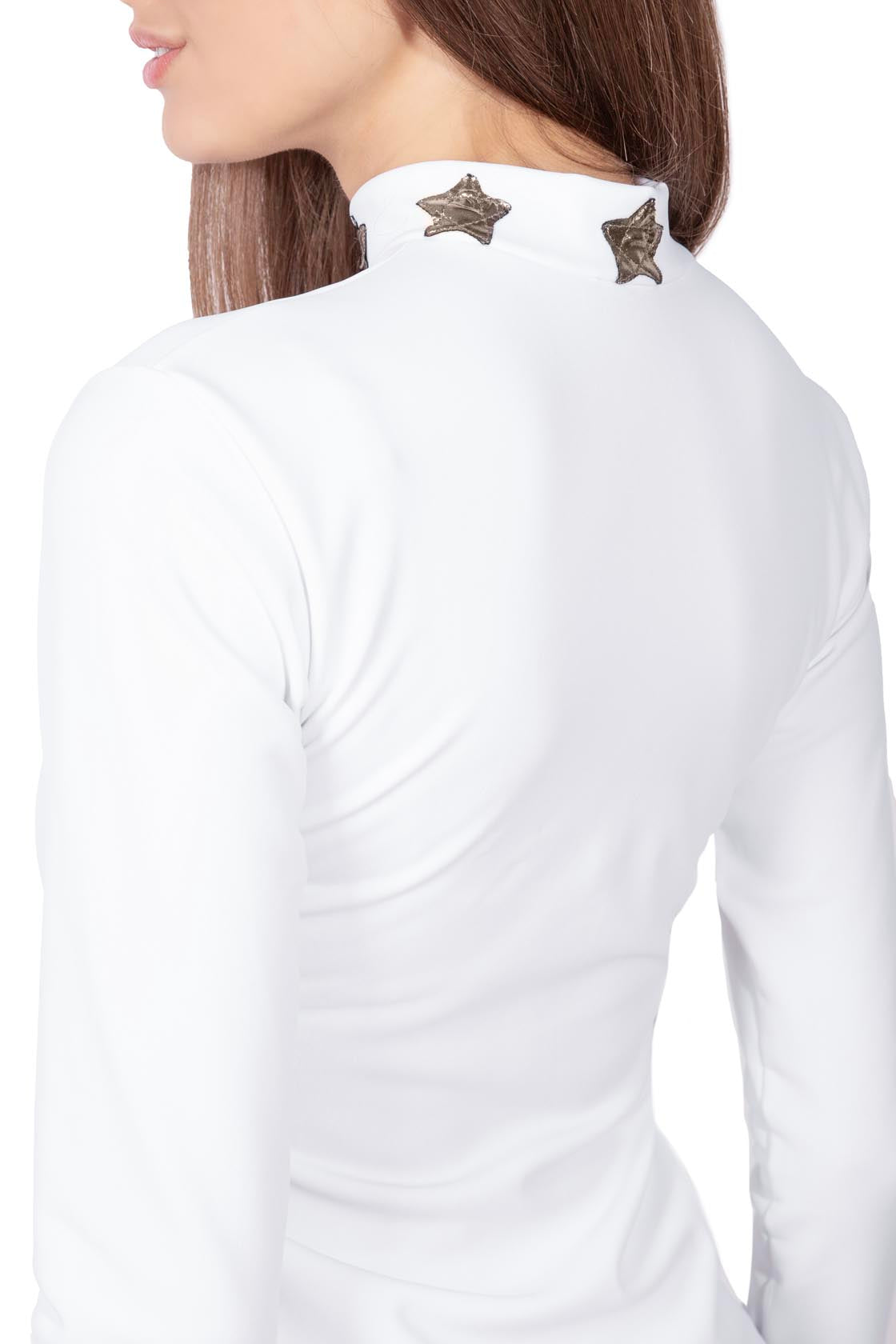 ALBERT KREUZ | Maglietta intima termica transpirante maniche lunghe scollo largo e rotondo lana merino-TENCEL™ Lyocell bianco lana ALBERT KREUZ | Maglietta intima termica transpirante maniche lunghe scollo largo e rotondo lana merino-TENCEL™ Lyocell bianco lana