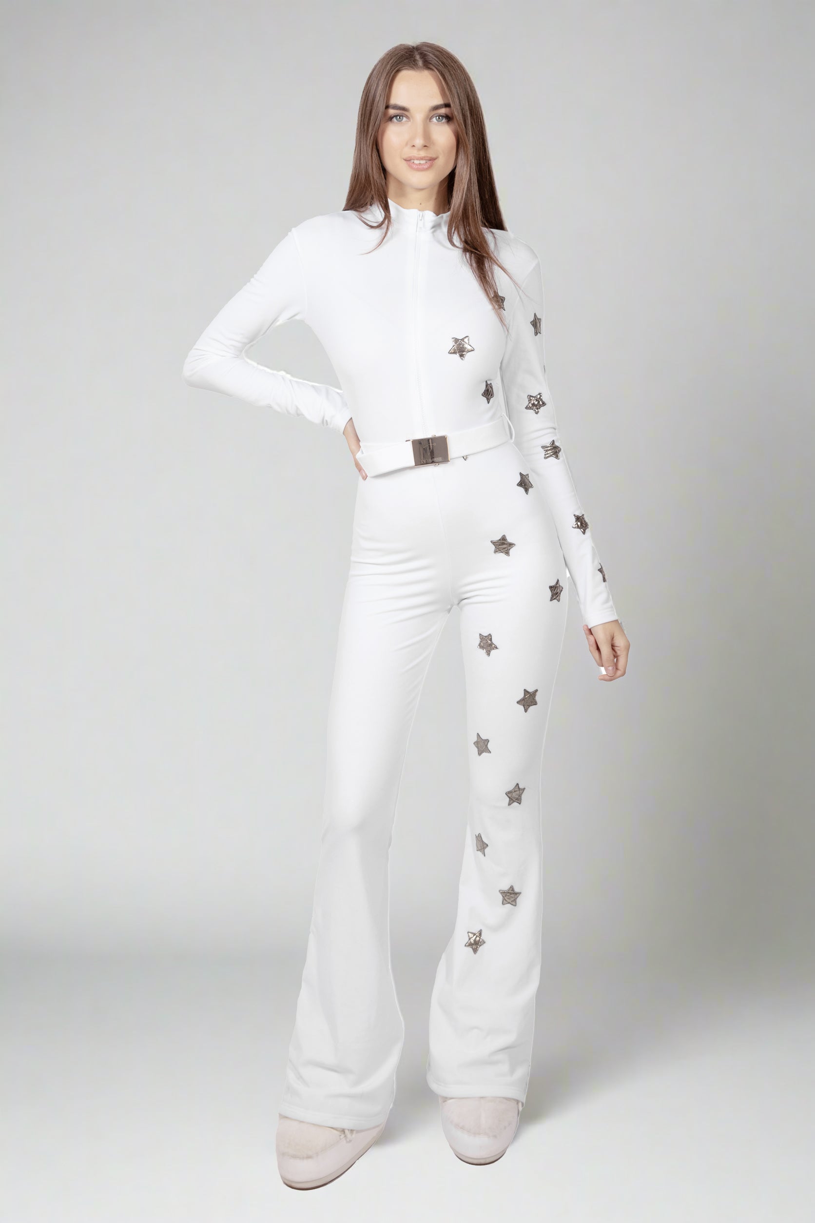 Donna Sci Abbigliamento Sci Curvy Taglie Forti Pantaloni Tuta Neve