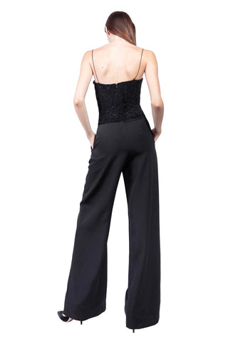 Allure Jumpsuit con corpetto Pizzo elastico