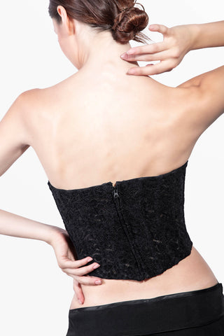 Transparence Corpetto in Pizzo